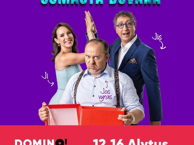  Provokuojanti komedija „SUMAUTA DOVANA"