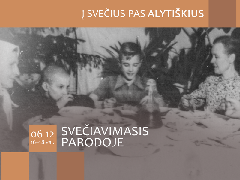 Alytaus gimtadienio proga – jaukus pasisvečiavimas naujoje muziejaus parodoje.
