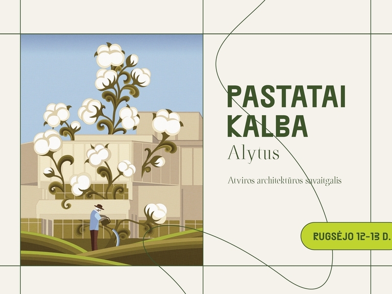 Atviros architektūros savaitgalis „Pastatai kalba. Alytus“ 