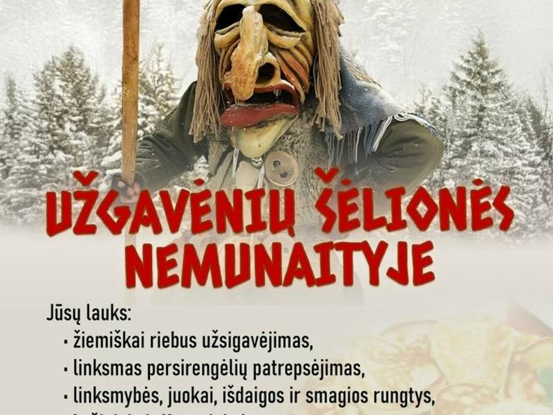 Užgavėnių šėlionės Nemunaityje