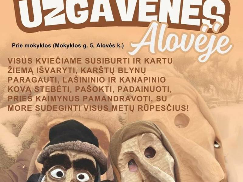 Užgavėnės Alovėje