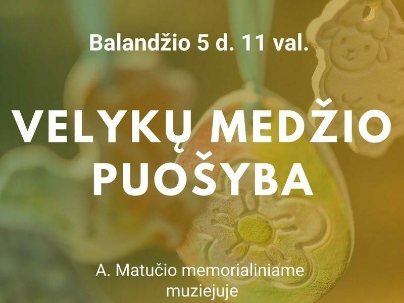 Priešpietė "Velykų medžio puošyba"