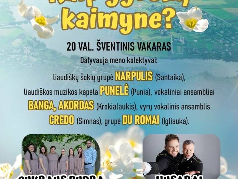 Tradicinė 16-oji bendruomeniškumo šventė „Kaip gyveni, kaimyne?“