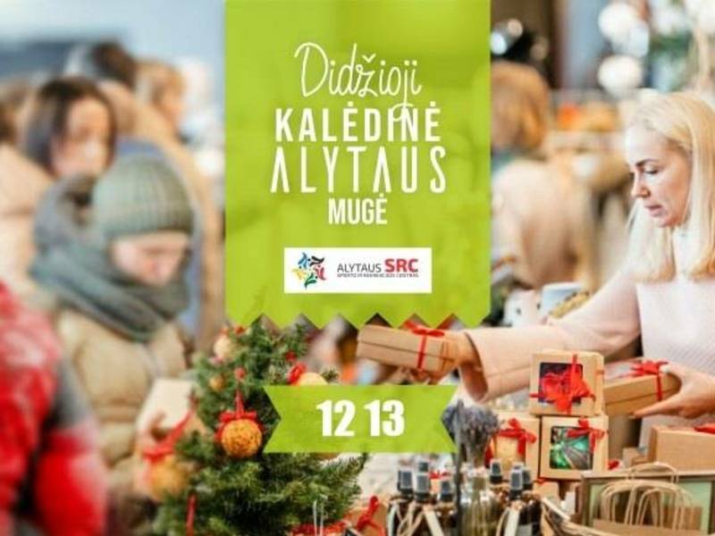 Didžioji kalėdinė Alytaus mugė 2025