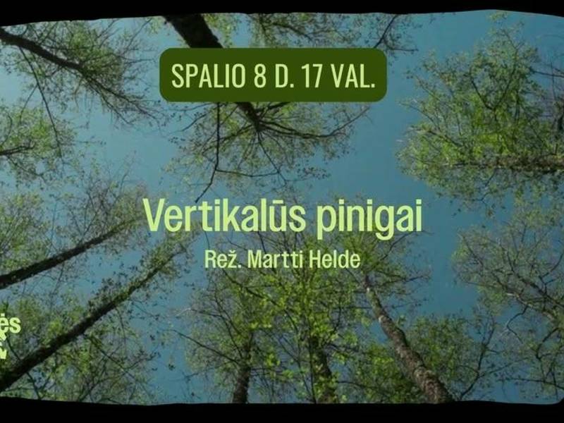 Sengirės kinas kviečia į filmo peržiūrą Vertkalūs pinigai