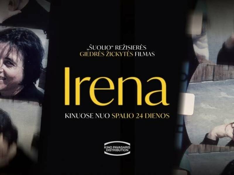 Filmo Irena peržiūra ir susitikimas su G.Žyckyte