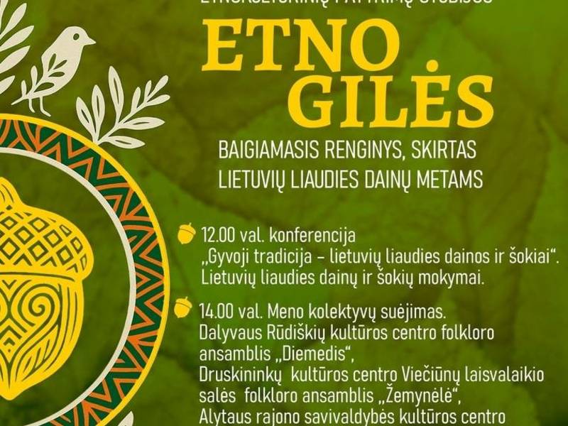 Etno gilės