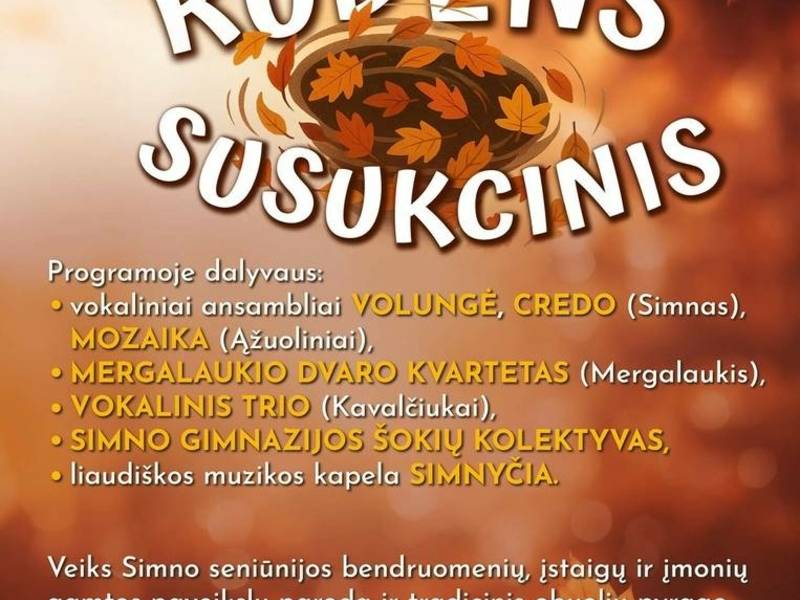  Šventė „Rudens susukcinis“