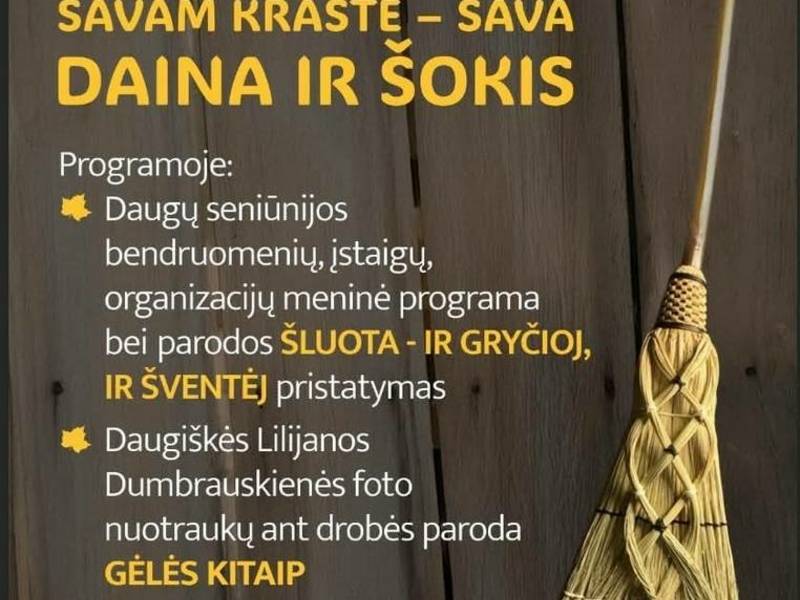 Daugų seniūnijos rudens šventė ,,Savam krašte- sava daina ir šokis''