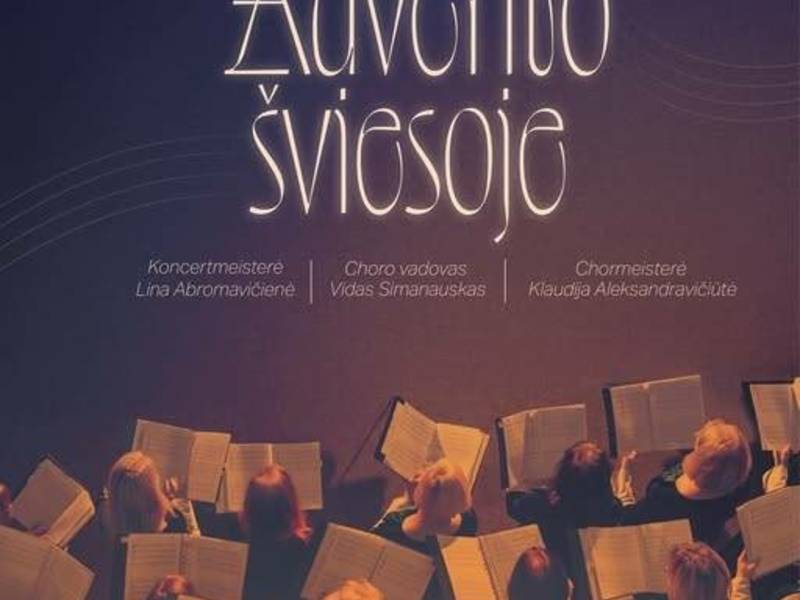 Chorinės muzikos koncertas ,,Advento šviesoje“