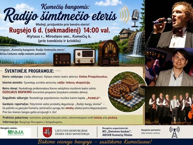 Kumečių bangomis: radijo šimtmečio eteris