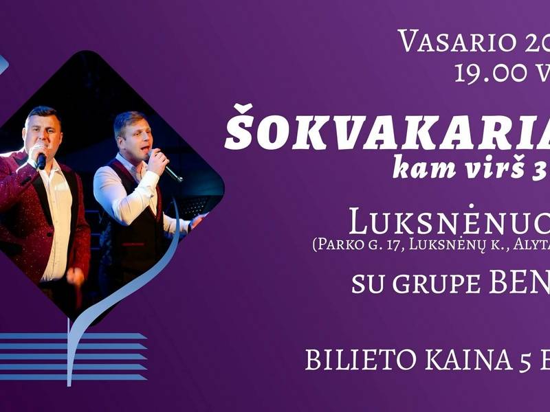 Šokvakariai Luksnėnuose