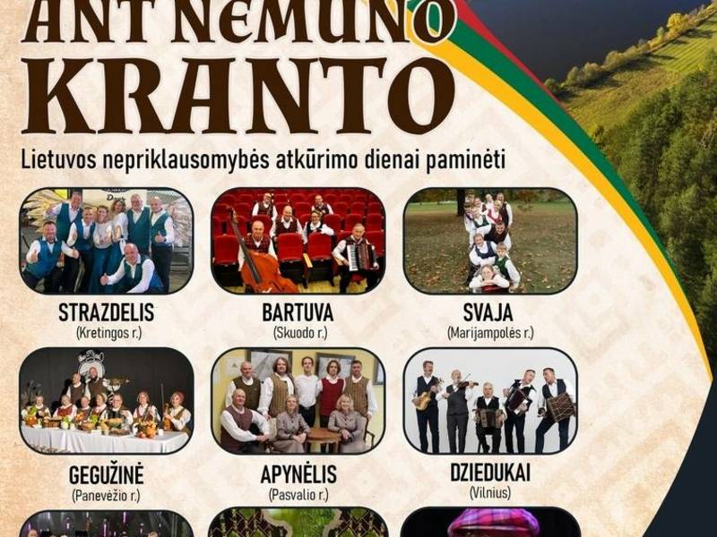 Tradicinė kapelų šventė-varžytuvės „Ant Nemuno kranto“