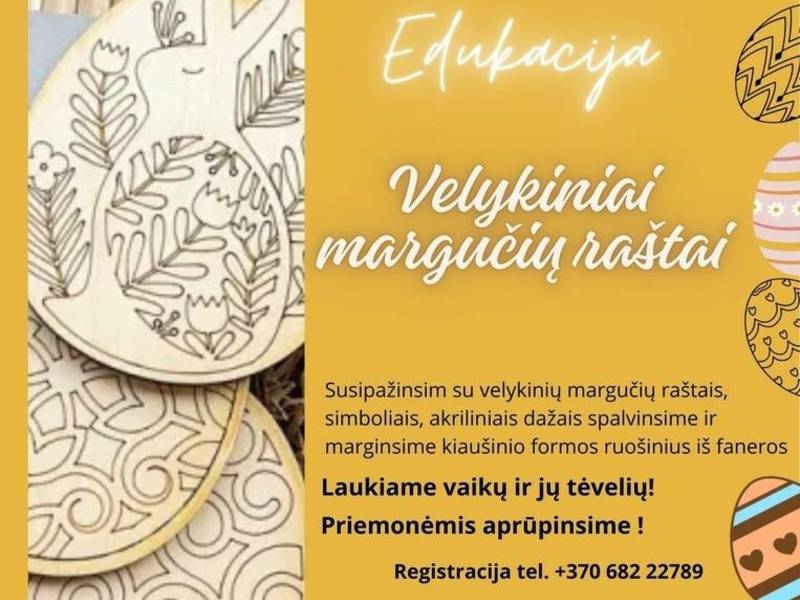 Velykiniai margučių raštai