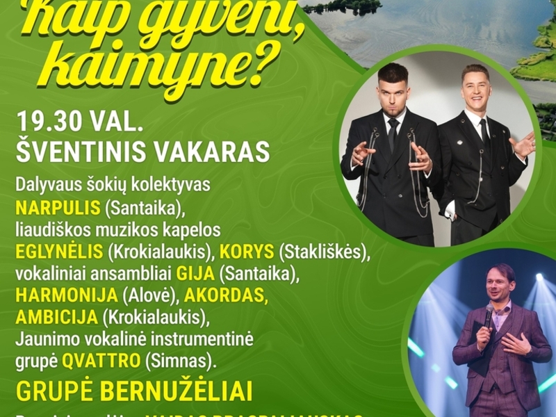 Kaip gyveni, kaimyne?