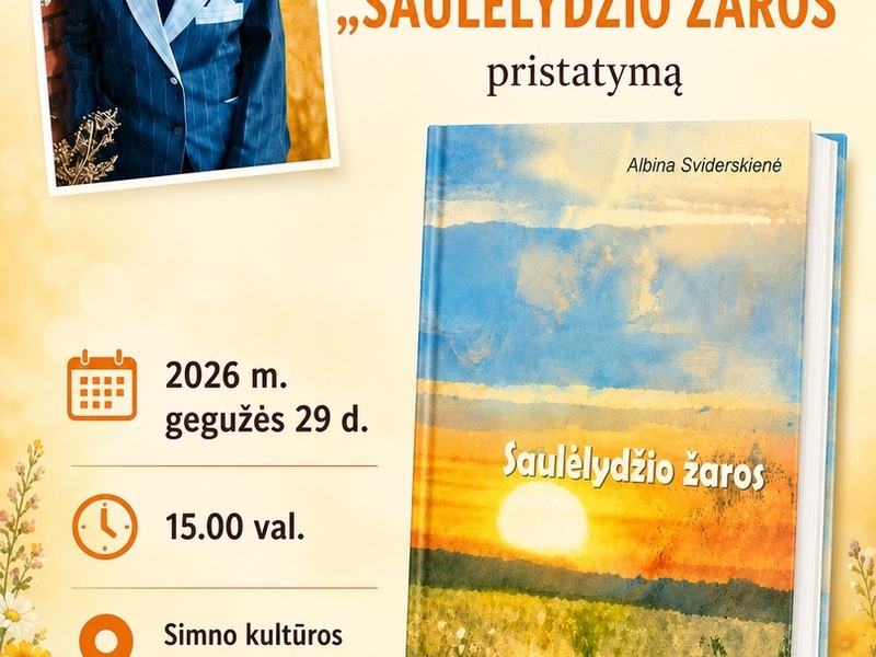 Albinos Sviderskienės knygos pristatymas