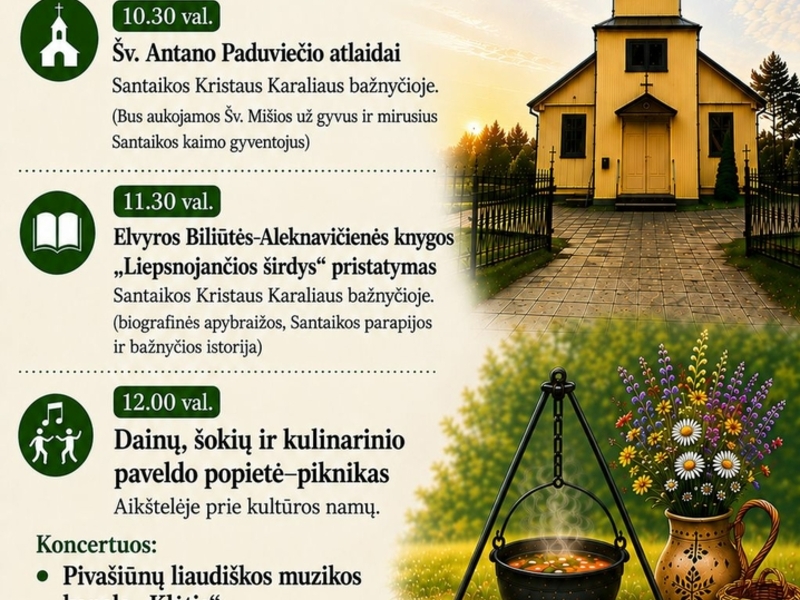 Santaikos parapijos šventė