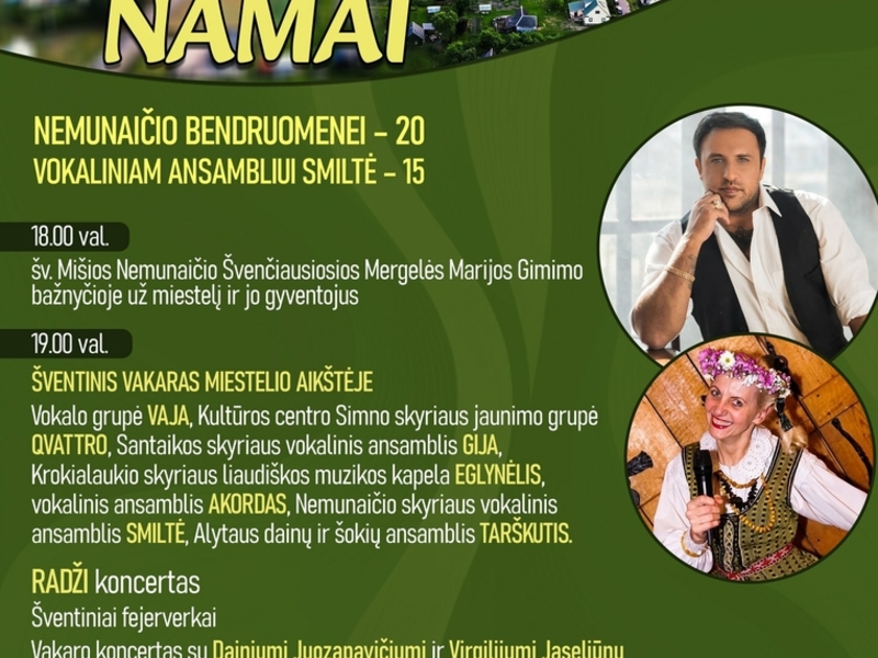 Čia mūsų namai