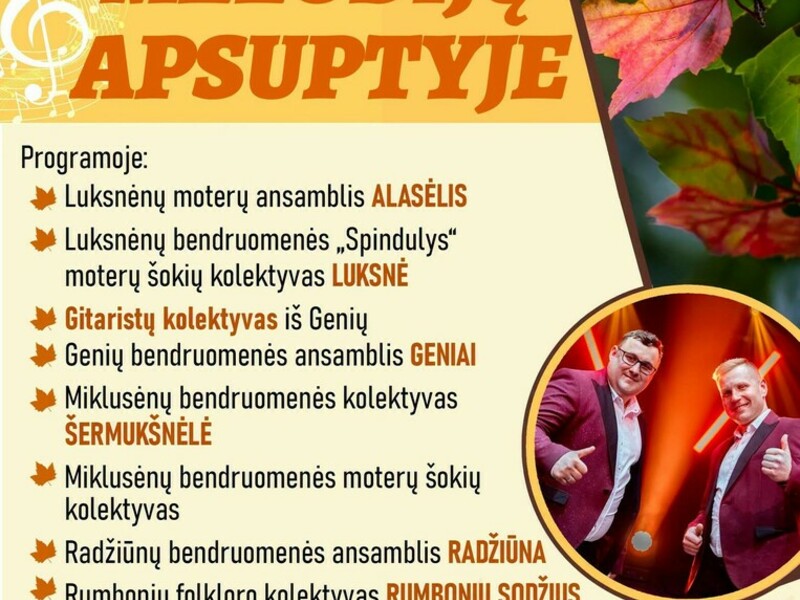Melodijų apsuptyje