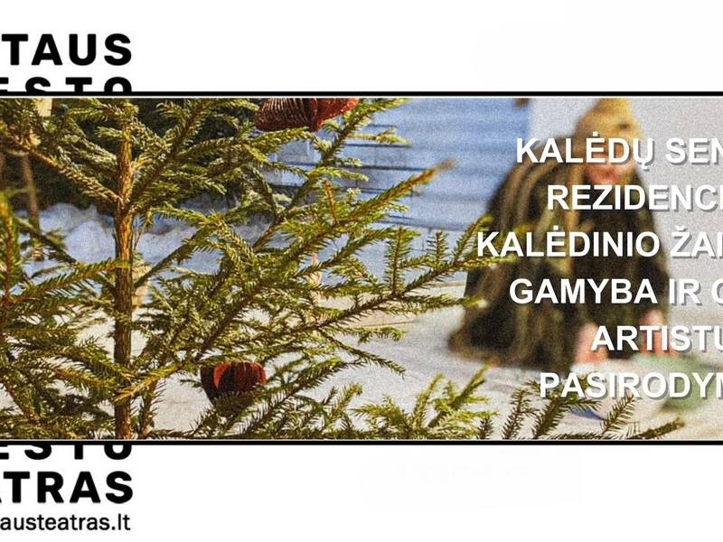 Kalėdų Senelio rezidencija: kalėdinių žaisliukų gamyba ir cirko artistų pasirodymas