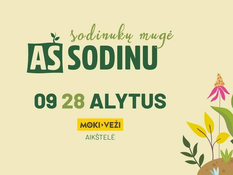Sodinukų mugė „AŠ SODINU“