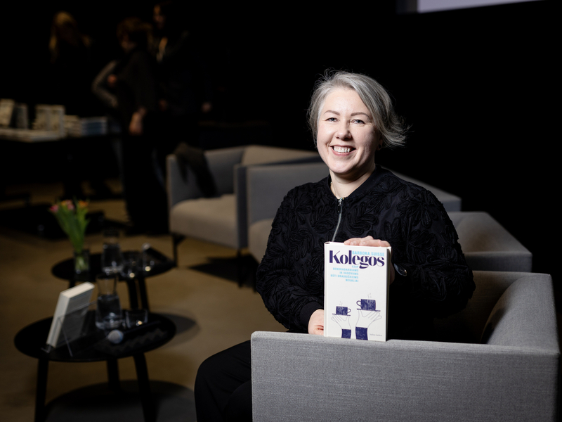 Barbora Suisse knygos „Kolegos. Kaip bendradarbiams ir vadovams būti draugiškiems negaliai“ pristatymas