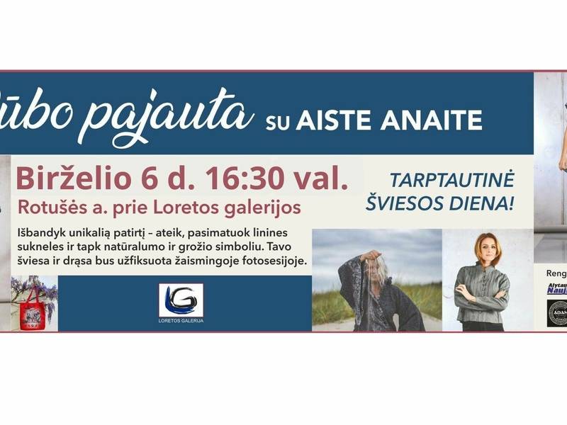 „Rūbo pajauta su Aiste Anaite“.