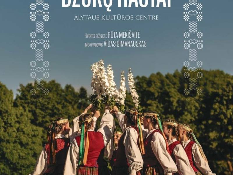 Dzūkų dainų ir šokių šventė -Dzūkų raštai