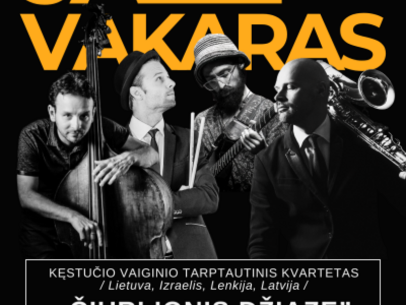 Džiazo vakaras: „Čiurlionis džiaze“