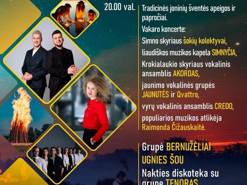 Joninės Simne