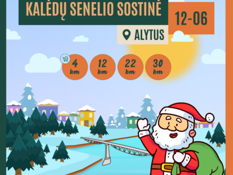 Kalėdų senelio sostinė 2025