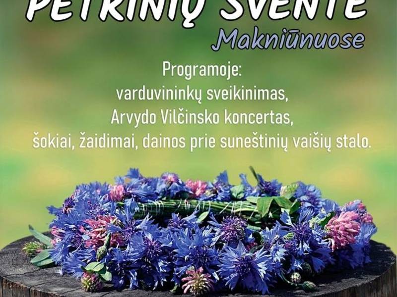 Petrinių šventė Makniūnų
