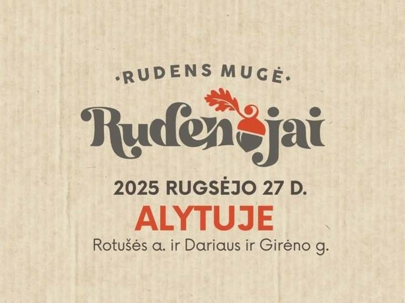 Rudens mugė ,,Rudenojai '' Alytuje