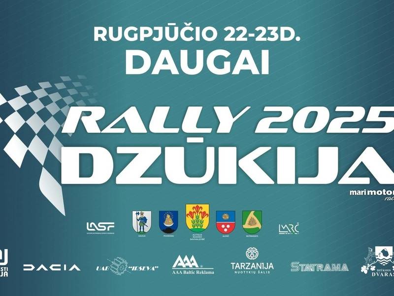 Rally Dūkija 2025