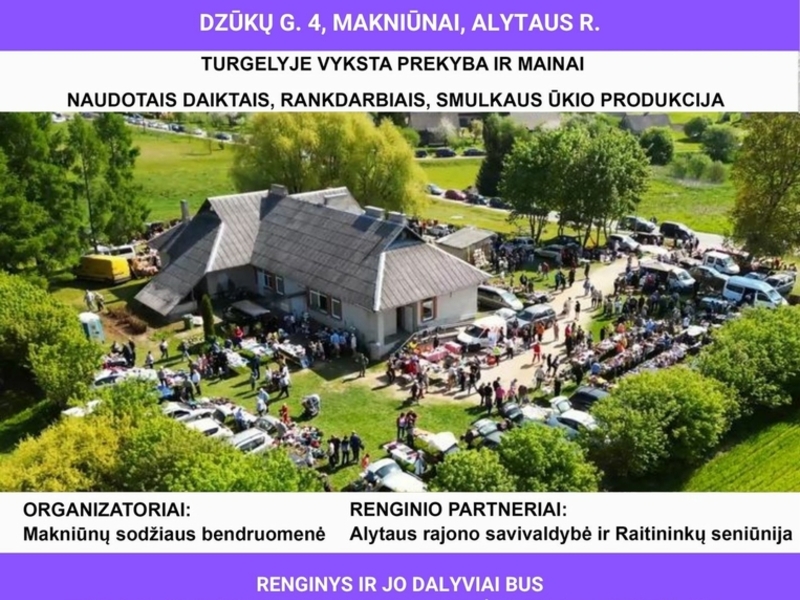 Makniūnų bagažinių turgelis
