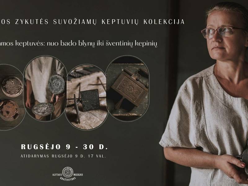Vitos Zykutės suvožiamų keptuvių paroda