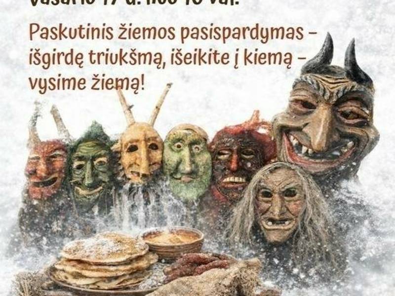 Užgavėnių šėlionės Alovės kaime