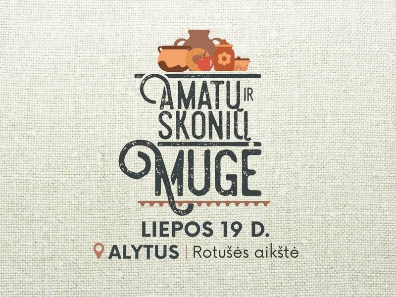 Amatų ir skonių mugė Alytuje!