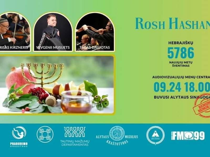 Roš Hašana- Hebrajiški Nauji Metai Alytaus sinagogoje