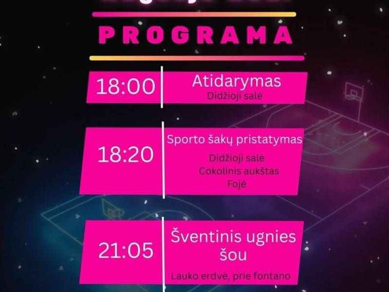 ASRC sezono atidarymo naktis: Judėk, Švęsk, Būk Active
