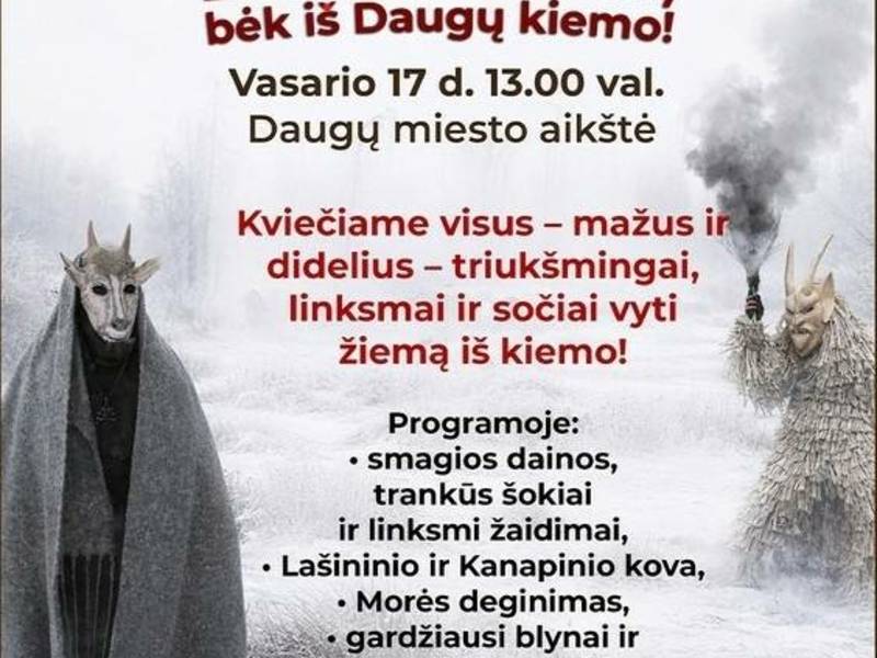 Užgavėnės Dauguose