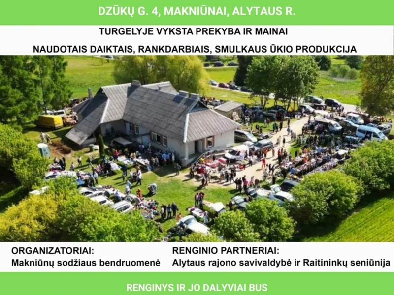 Makniūnų bagažinių turgelis