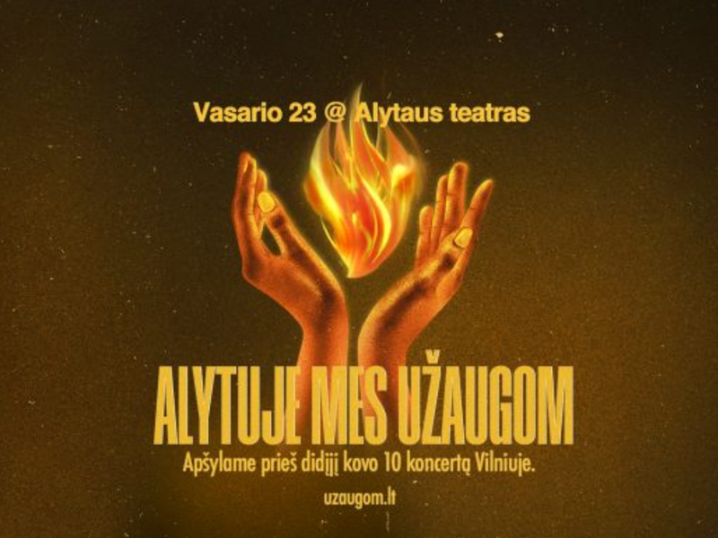 ALYTUJE MES UŽAUGOM!