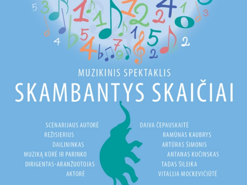 Muzikinis spektaklis „Skambantys skaičiai“