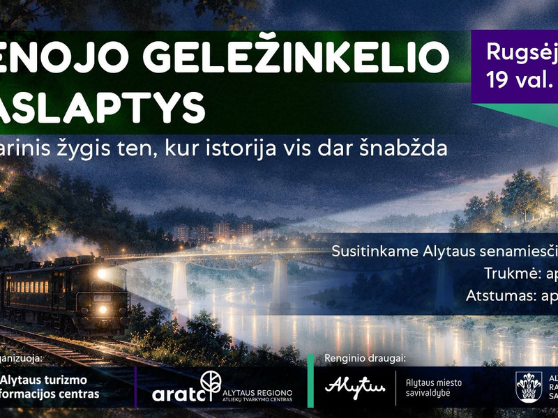 SENOJO GELEŽINKELIO PASLAPTYS