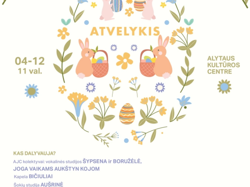 Atvelykio šventė | Vaikų Velykėlės