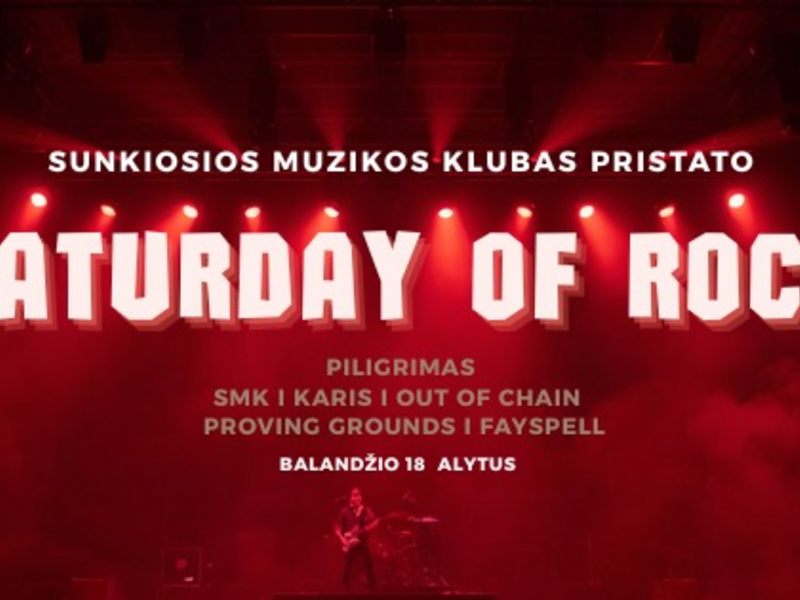 Saturday of Rock