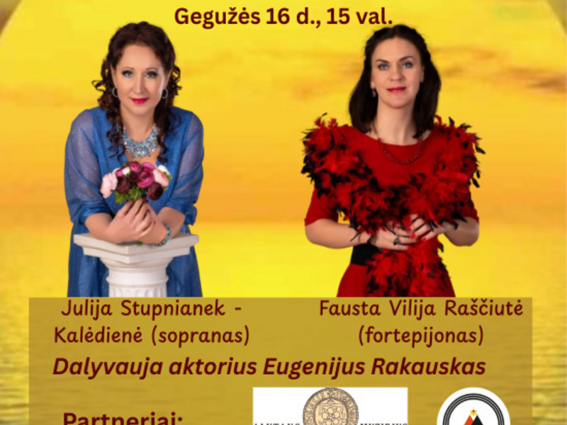 Klasikinės muzikos koncertas „O sole mio“