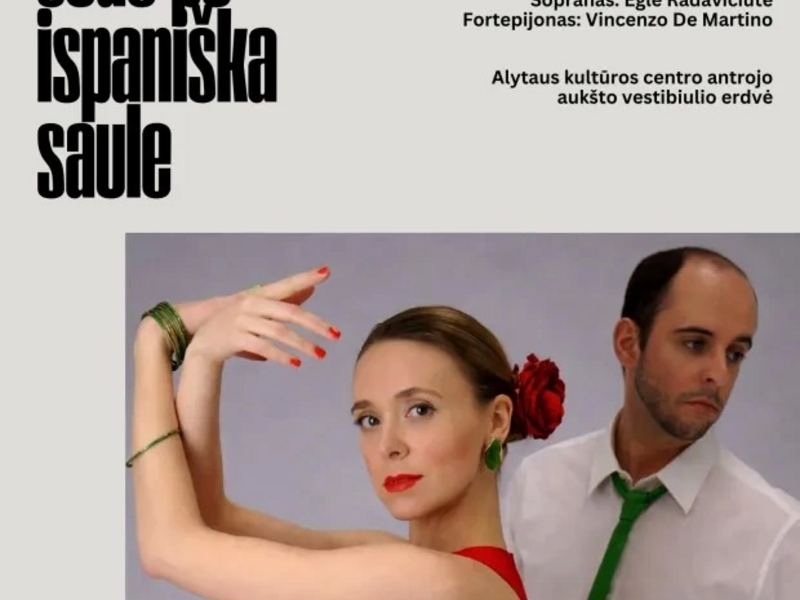 Kamerinės muzikos koncertas | Muzikiniame sode po ispaniška saule