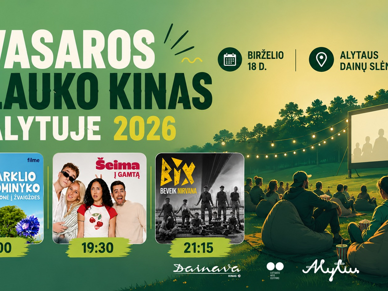 Lauko kinas Alytuje 